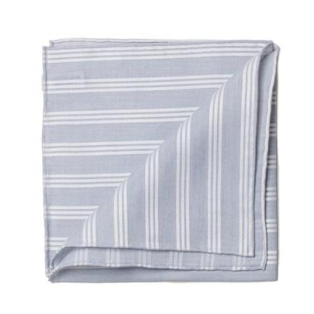 Les pochettes de costume &raquo; Les couleurs &raquo; Pochette rayures satin