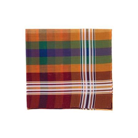 Les pochettes de costume &raquo; Les couleurs &raquo; Pochette madras rouge